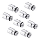 8pcs Fuel Injector Spacer Set Intake Manifold Truck Injector Replacement For