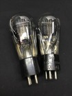 Great Pair Rca Ux 245  cx345 Type 45  Amplifier Radio Vacuum Tubes Tested 129289