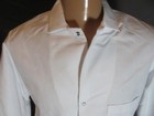 Professional Lab Coat Men Women Snaps Full Sleeve Poly Cotton Medical Red Kap