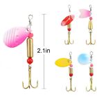 Lot Of 30 Trout Spoon Metal Fishing Lures Spinner Baits Bass Tackle Colorful New