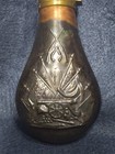 Powder Flask Civil War Gar Colts Patent Style Embossed Patriotic Motif