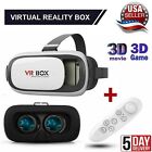  Virtual Reality Vr Headset 3d Glasses Goggles With Remote For Iphone   Samsung 