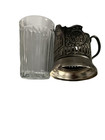 Russian Tea Glass Holder Podstakanniki Soviet Mockba Christ Cathedral Moscow