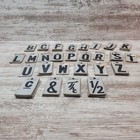 Reflectives Letters Numbers Tci 4 7 Lbs Vtg Nos Lot 