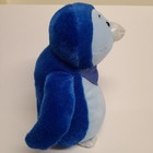 Webkinz Ice Penguin Hm734 Plush 9  Blue Glittery Stuffed Animal Ganz No Code