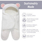 - Baby Swaddle Blanket  Cute Bear Organic Receiving Swaddling Wrap  Newborn Baby