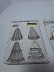 Butterick History Sewing Patterns Blouse Corset Skirt Bustle Victorian Lot Of 3