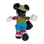 Mickey Mouse Pin Trader Bean Bag Plush Walt Disney Theme Park
