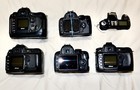Lot Of Five Nikon Dslr Cameras For Parts Or Repair