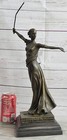 Athena Greek Goddess Grecian Art Deco Statue Figurine Bronze Sculpture Statue