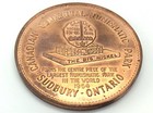 Sudbury Ontario Centennial Numismatic Park Nickel Capital World Medallion G320