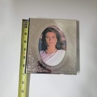 Photo Album With Silver Ornate Cover Black Velvet Wedding Memories Book