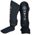 Myth Mma Training  Kickboxing Muay Thai Synthetic Leather Shin Guards For Men