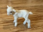 Vintage 1981 Hagen Renaker Lamb Sheep Baby White Porcelain 1 25   