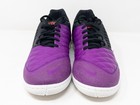  sz 11 5  Nike Lunar Gato Ii Ic Indoor Soccer Cleats Black Purple 580456-502