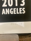  Kii Arens Signed Rolling Stones 2013 Los Angeles Concert Poster