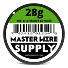 Nichrome 80 - 100ft - 28 Gauge Wire 28g - 0 32mm - 0 013in - Master Wire Supply