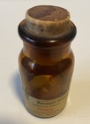 Antique Quack Medicine Bottle  Pituitary Body - Posterior Lobe  desiccated  Rare