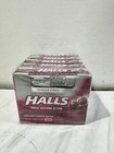 Halls Black Cherry Sugar Free Cough Drops - 180 Drops  20 Sticks Of 9 Drops 