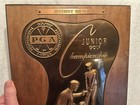 Vtg  Wall Plaque 1972 Kentucky Section Pga Junior Golf Championship Boys    16-17