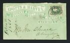 Csa  1  On Green All-over Spotts   Harvey Grocer s Ad Cover  To Abington  Xf