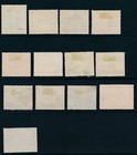 Iceland  1934-56  13 Mostly Used Incl C19    261 W cv  60 Alone  Total Scv  75