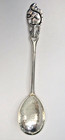Magnus Aase 830 Silver Norwegian Hand Made Serving Spoon Squirrel With Nut