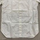 Ermenegildo Zegna Dress Shirt Mens 16 White Tuxedo Bib Front French Cuff