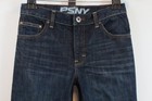 Psny Aeropostale Straight Leg Jeans Girls Size 14r Dark Wash Adjustable Waist
