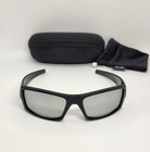 Oakley Custom Gascan S Small Polished Black W new Galaxy Chrome Mirror Polarized