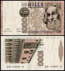 Italy 1000 Lire  1982  P-109a  Used X 10 Pcs