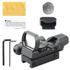 Tactical Red Green Dot Reflex Sight Scope Holographic 4 Reticles Picatinny Rail