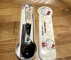 Hello Kitty Utensil Set Includes Fork  Spoon  Chopstick  stainless Steel cute