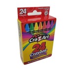 Lot Of 3 Cra-z-art 24 Crayons School Art Colors Coloring Quality Non Toxic 