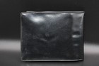Vintage Black Plastic Bifold Wallet Toy 4x3 Cowboy   Horse Hong Kong