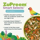 Zupreem Smart Selects Parrot Food 4 Lb Fruit   Veggie Conure Seed Blend