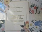 Pottery Barn Kids Rifle Paper Co  Bramble Fields Organic Duvet-full queen-nwt
