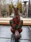 Signed Miguel Diaz Hand Carved   Painted Ram   Oaxaca Fine Mexican Folk Art