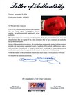  2  Pair - Joe Frazier Signed Everlast Boxing Glove - Psa dna Letter
