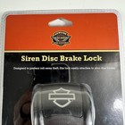 Harley Davidson Motorcycle Siren Disc Brake Lock Security Alarm Genuine Oem New