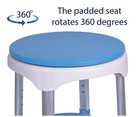 Carex Easy Swivel Bath Stool And Bathtub Stool