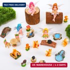 25pcs Fairy Garden Accessories  Miniature Garden Ornaments Landscape Decorati   