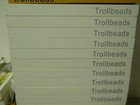 Trollbeads White 24 Compartment Bead Display Tray Divided Stackable W  Sticks