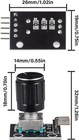 Ky-040 Rotary Encoder Module 360 Degree Switch Encoders With Knob Cap Brick Sens