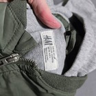 H m Kids Green Hooded Bomber Jacket Boys Girls Size 2 Years Winter Warm