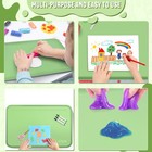 Gqk Silicone Art Mat For Crafts With Raised Sides To Stay Tidy  24  X 16 