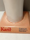 Vtg Sandoz - Karil Calcium Piggy Bank Bone  Lsd Pharmacy  Swiss