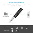Wireless 3 5mm Car Bluetooth Mini Receptor Receiver Audio Speaker Adapter Aux 