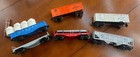 Lot Of 6 Lionel Train Cars  6112  6024  6014  6476 Plus 2 Flat Cars