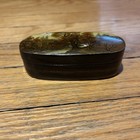 Fedoskino Traditional Russian Lacquer Miniature Painted Trinket Box  Signed
